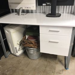 Desk,tv Stand ,dinner Table ,chest Wood Dresser All Got To Go 