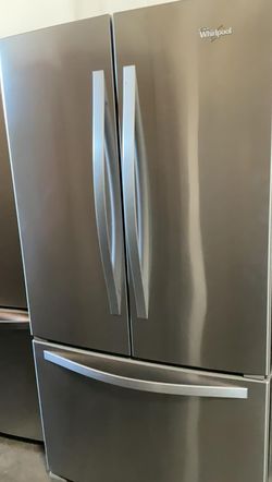 Whirlpool 3 Door Stainless Steel Refrigerator
