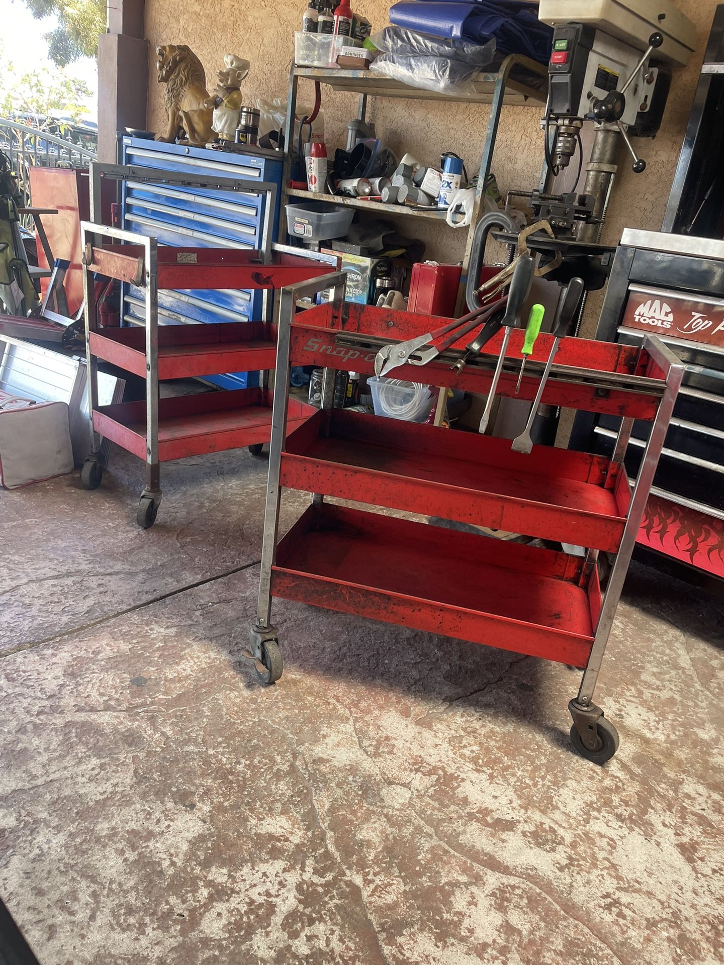 SNAP ON TOOL CART 
