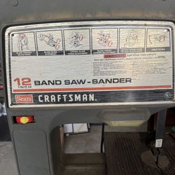 Craftsman Band Saw 12”