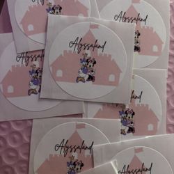 Custom Stickers Logos Party Decorations Personalized 