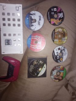Games and ps5 controller