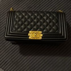 Black Chanel Boy Bag
