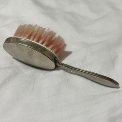 Silver Plated Vintage Or Antique Hair Brush