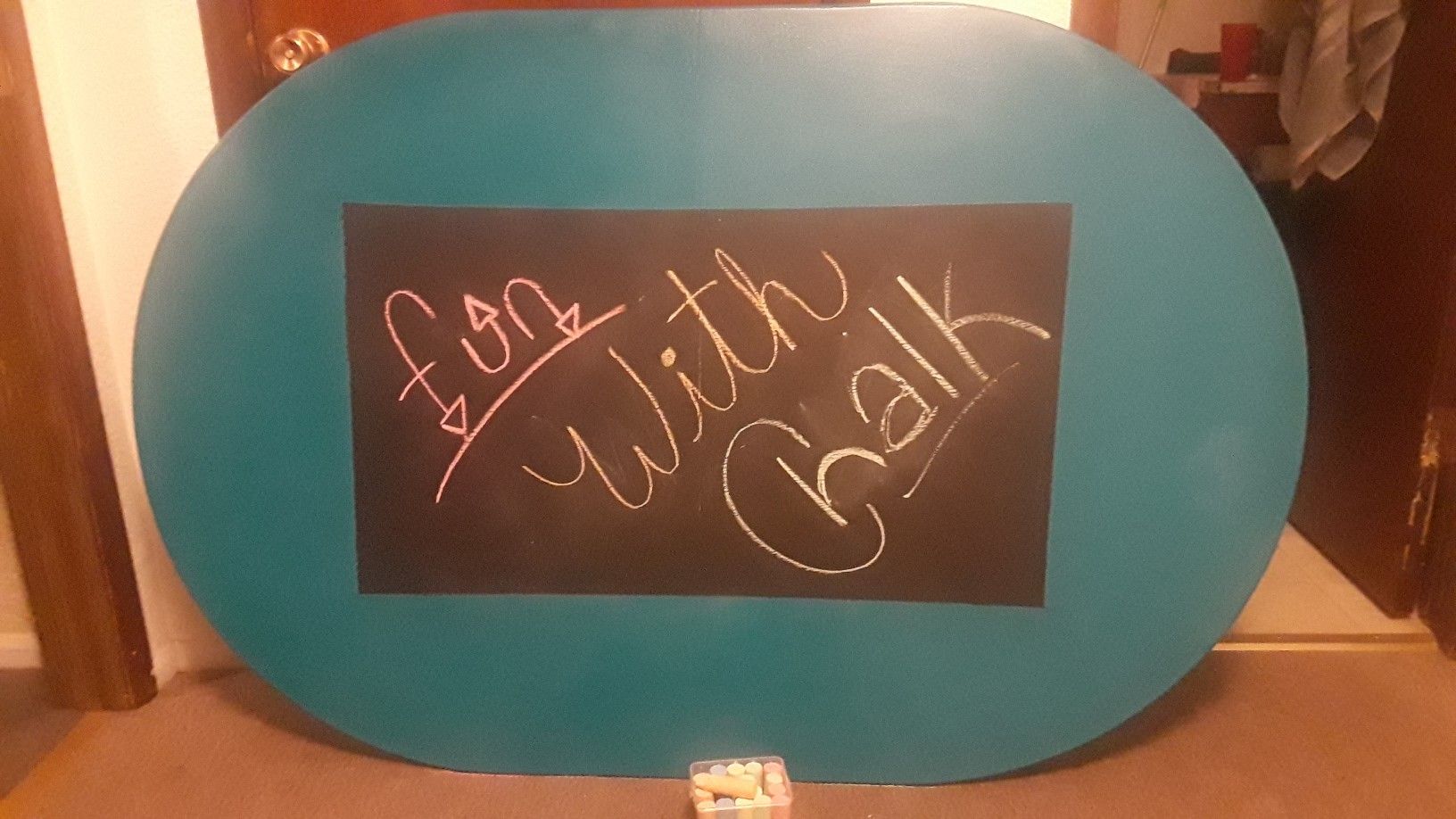 Kitchen Table w/chalkboard