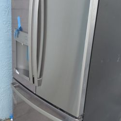 New Refrigerator 36" french door,  3 door brand General Electric 