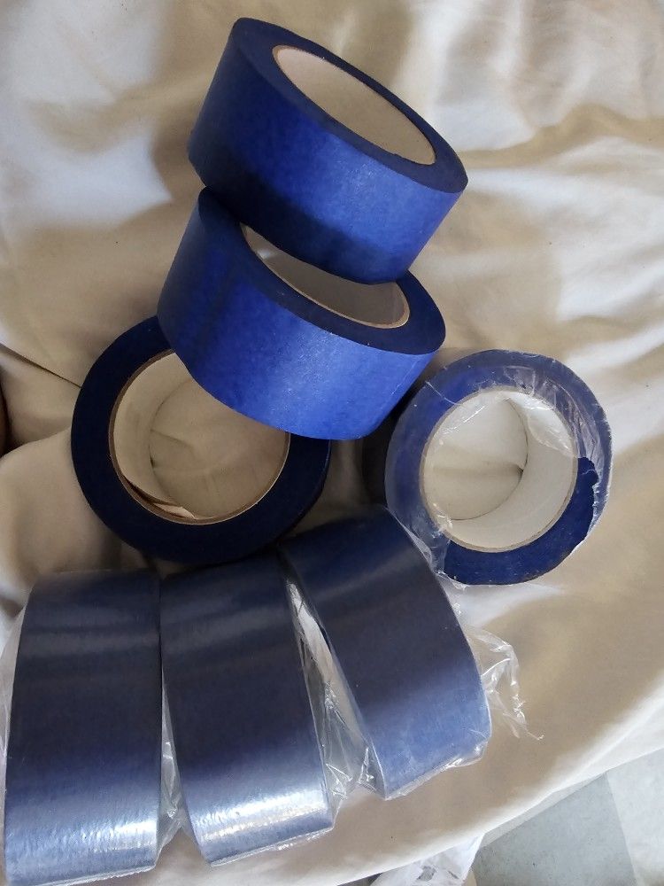 No Label Blue Tape
