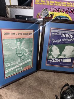 Vintage Framed Pictures/Decor
