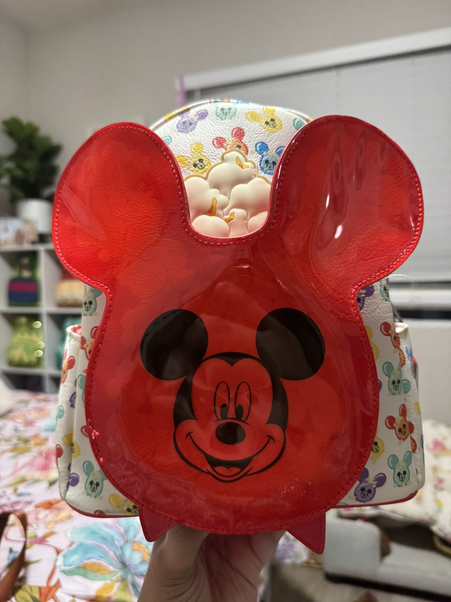 Loungefly Disney Mickey Popcorn Bucket Mini Backpack