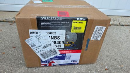 EBC Front Brake Rotors and Pads - VW Golf, GTI, Jetta, Passat Tiguan - Audi Q3, S3