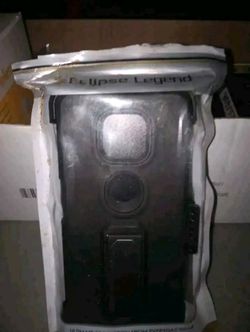 Black Eclipse Legend Motorola Moto G Power 2021 Holster Clip Kickstand Case