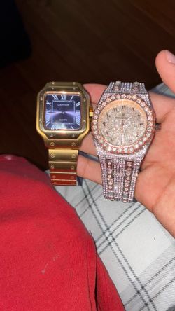 Plain Jane Cartier and bust down rose gold Ap