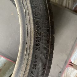 1x Fullway 205/40r17