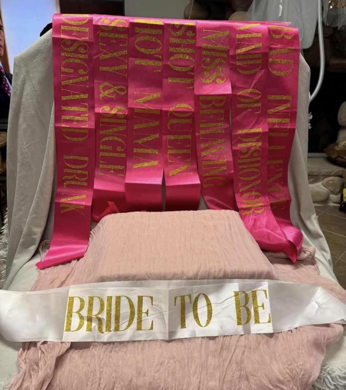 Bachelorette Bride & Bridal Party Sashes