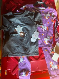 Toddler girls Halloween pajamas