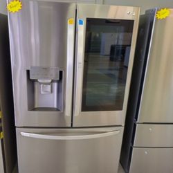 LG INSTAVIEW FRENCH DOOR REFRIGERATOR OPEN BOX ITEM 0M