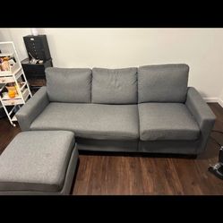 Grey Sectional Couch