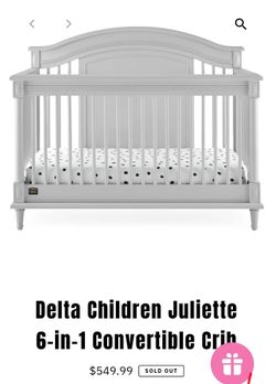 Simmons Delta Julliette Crib 6 in 1