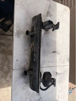 1600cc VW Beetle Exhaust with Single Pre-heat Tubes on Each Side