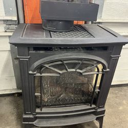 Lopi Propane Ventless Fireplace Stove Cast Iron 
