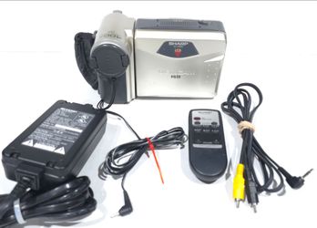 Sharp VL-AH50 Viewcam 8mm Camcorder Video Camera Hi8 & Video8