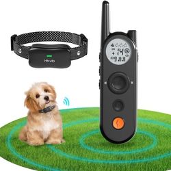 Wireless Dog Fence 3500FT Electric Fence and 6100FT Remote Training Collar, 185 Days Rechargeable Battery - IPX7 Waterproof Collar, Vibrate/Beep/Shock