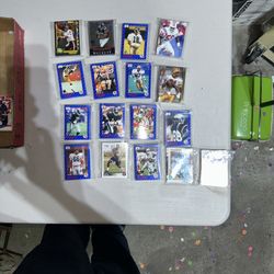 One Hundred Football Trading Cards