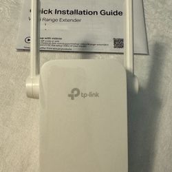 tp-link Mesh Wi-Fi Extender AC750 Dual Band REC205. Used. No Box