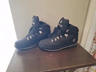 Black Timberland Mens Boots