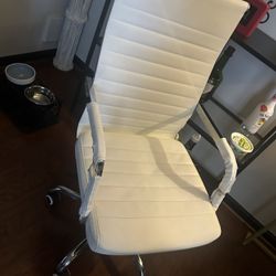 White Office Chair 