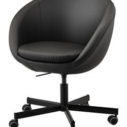 2 Swivel Black Chairs