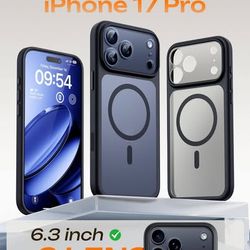 Tocol Magnetic Case for iPhone 17 Pro - Black