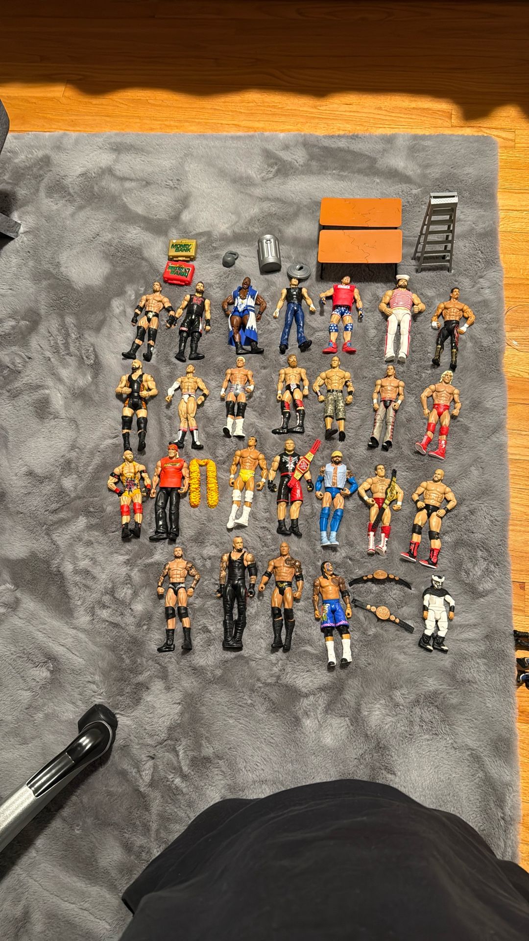 Wwe Mattel Wrestling Figure Collection With Accessories