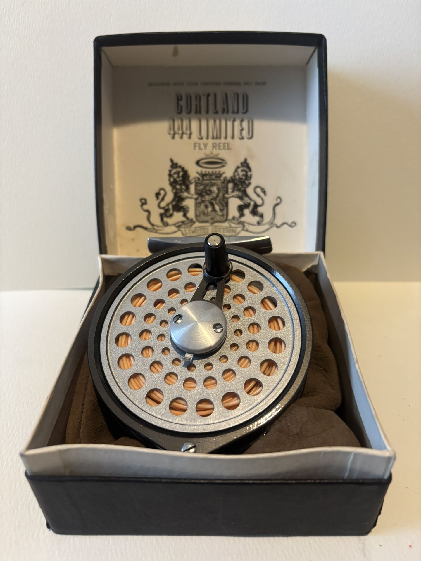 Vintage Cortland 444 Limited Edition Fly Reel. Made in England.