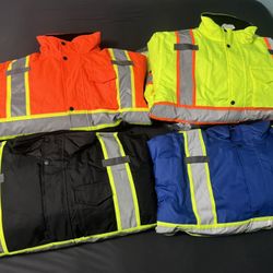 New Safety Hi Vis Jackets 