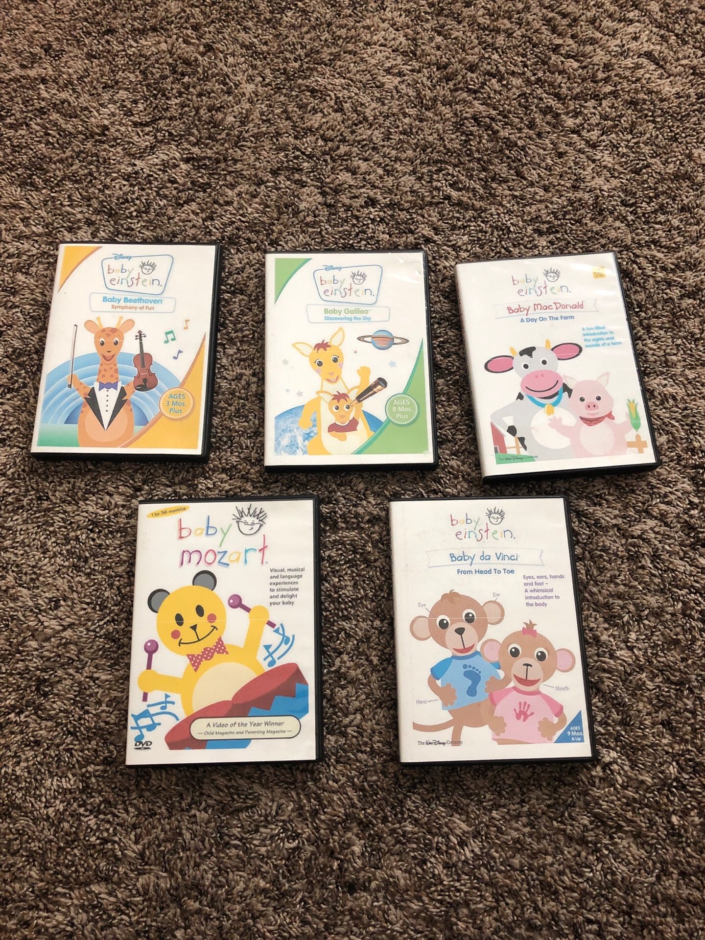 Baby Einstein Dvds
