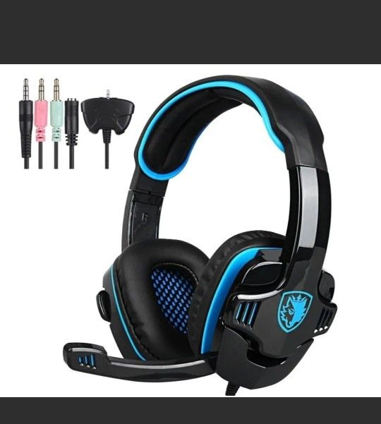 Gaming Headset Stereo Surround Headphones with Mic For PS4 Xbox One PC