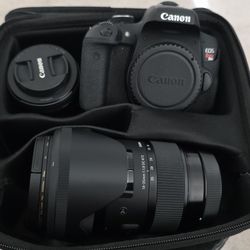 Canon T6 DSLR Bundle – Perfect for Beginners & Creators!
