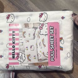 Hello Kitty Full Size Sheets