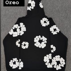 DENIM TEARS BLACK HOODIE