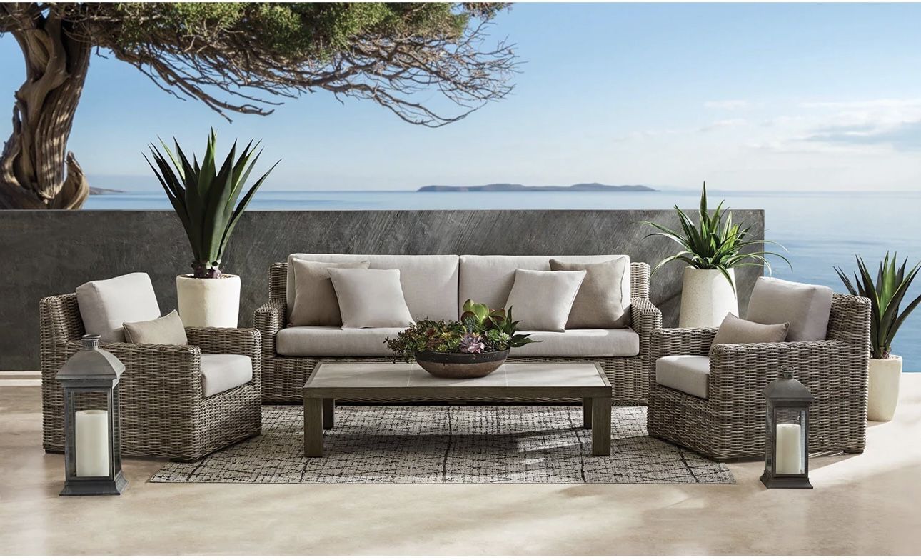 Member's Mark Halstead XL 4-Piece Seating Set- COVERS INCLUDED