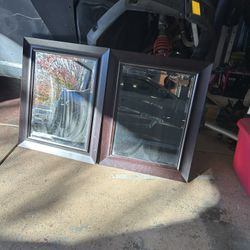 2 Vanity Mirrors