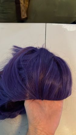 Used Purple Wig
