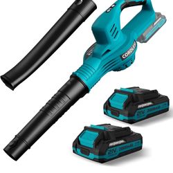 Brand new Leaf Blower Cordless - 21V Powerful Electric Leaf Blower with 2 Batteries and Charger