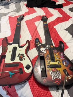 2 guitar hero’s for the WII