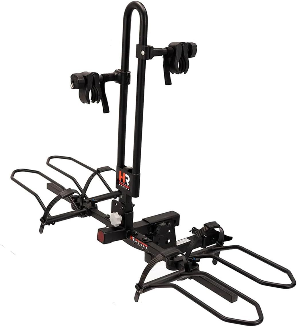 Hollywood RV Rider Hitch Bike Rack for 2 E-Bikes up to 80 lbs Each