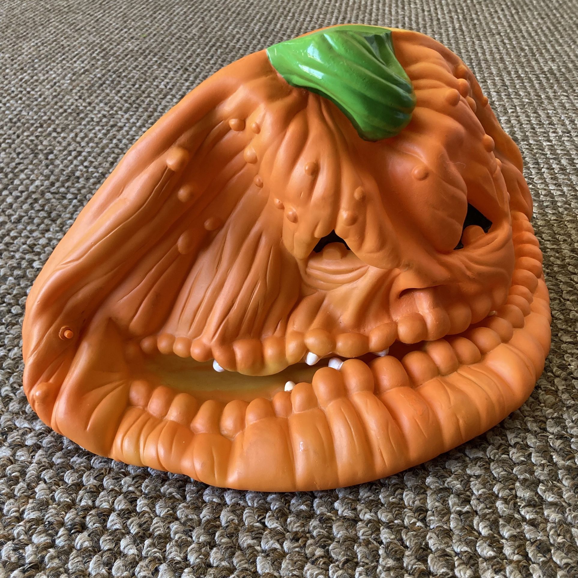 Talking Halloween Pumpkin Head