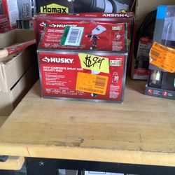 Husky Gravity Feed Composite HVLP Spray Gun