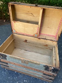 Antique Steamer Trunk