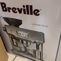 New Breville The Oracle Touch Brushed Stainless Espresso Machine BES990BSS